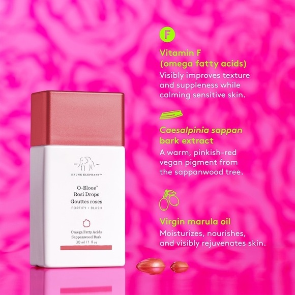 Drunk Elephant Makeup Drunk Elephant Obloos Rosi Drops Fortify